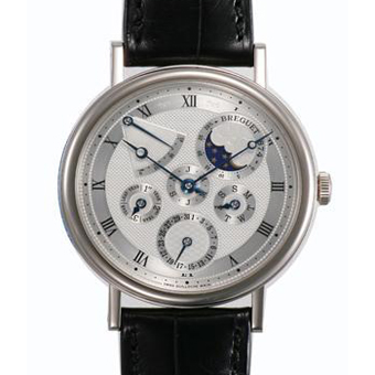 ブレゲ レプリカ BREGUET パーペチュアルカレンダー 5327BB/1E/9V6 パワーリザーブ シルバー